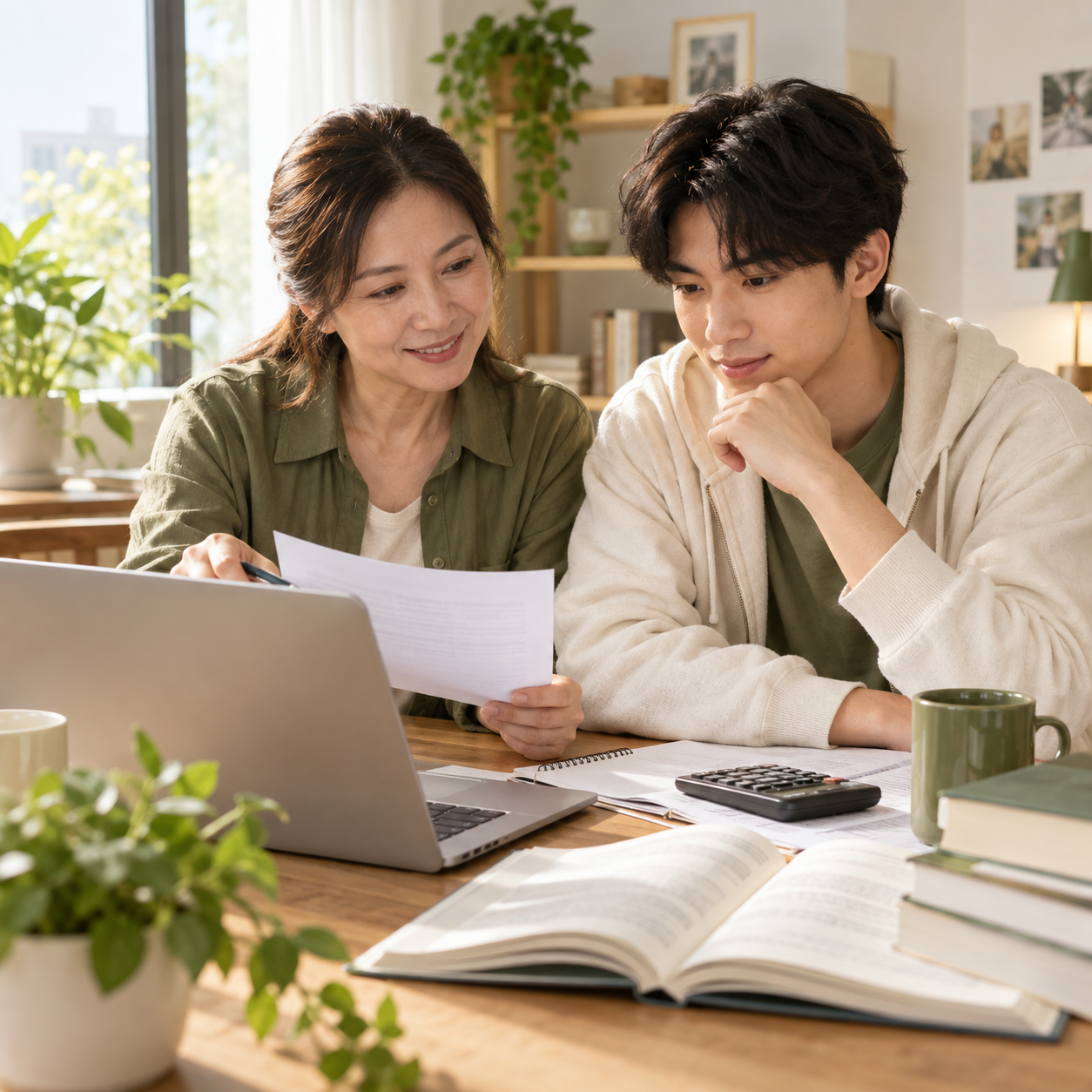 家人一起規劃教育與婚嫁費用